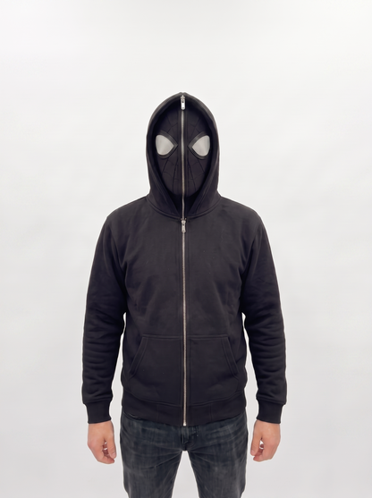 Spider-Man Inspired Zip-Up Hoodie